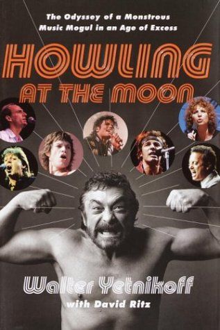 The cover of former CBS Records/Sony Music CEO Walter Yetnikoff's memoir Howling At The Moon. Used under Fair Use.